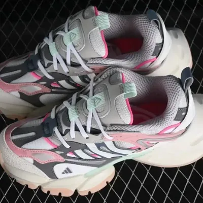 ADIDAS VENTO XLG DELUXE SHOES WHITE-GREY-PINK 1:1