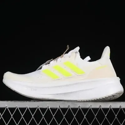 ADIDAS RUNNING SHOES WHITE-YELLOW 1:1