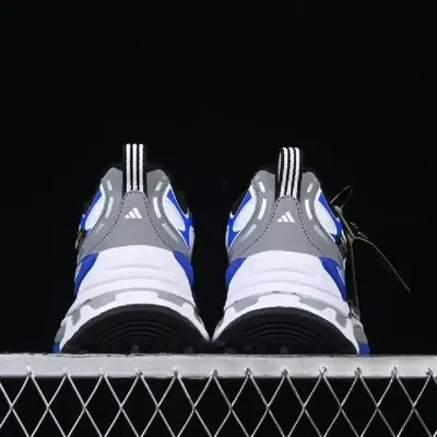 ADIDAS RUNNING SHOES WHITE-BLUE 1:1