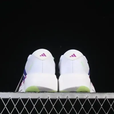 ADIDAS RUNNING SHOES WHITE/BLUE 1:1