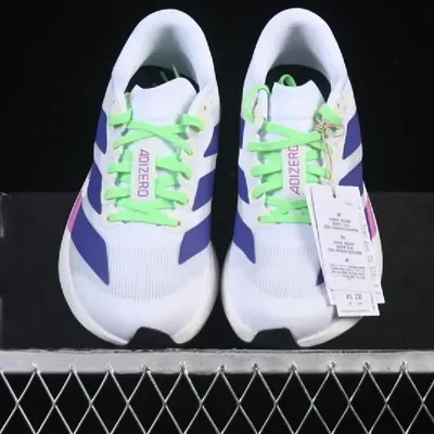 ADIDAS RUNNING SHOES WHITE/BLUE 1:1