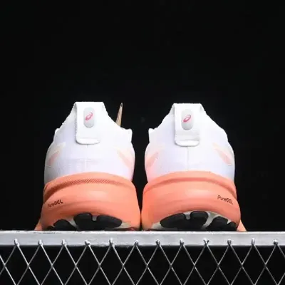  ASICS GEL-KAYANO SHOES WHITE-ORANGE 1:1