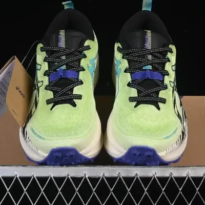 ASICS TRABUCO MAX SHOES LIME GREEN 1:1