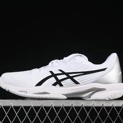 ASICS SOLUTION SHOES WHITE-BLACK 1:1