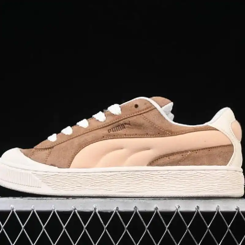PUMA SUEDE XL CRUSH PRESERVES SHOES BROWN 1:1