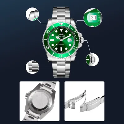 JIME PR MECHANICAL WATCH PO-JPS046GGR