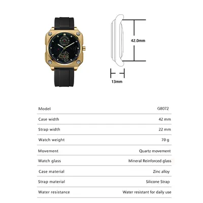 PRECIOUS DUKE QUARTZ  PO-8072SGB