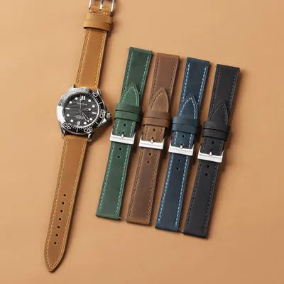 VINTAGE CRAZY HORSE WATCH STRAP PO-WBG0219BlS