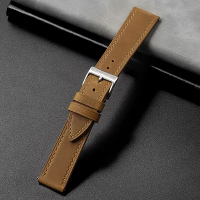 VINTAGE CRAZY HORSE WATCH STRAP PO-WBG0219BrS