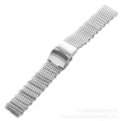 MILANESE STAINLESS STEEL MESH WATCH STRAP PO-0107S
