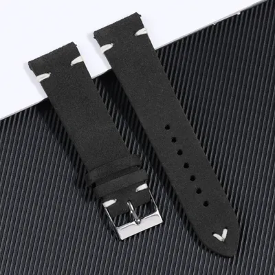 GENUINE LEATHER COMMUTER WATCH STRAP PO-WBG0054BS