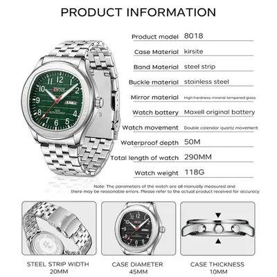 OFANNS QUARTZ PO-OFNSS8018SGR