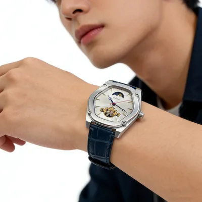 DELOK MECHANICAL WATCH PO-DL111SB