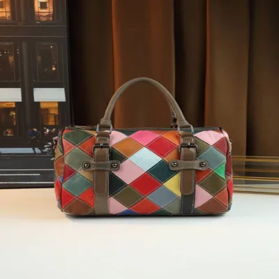 New high-quality cowhide handbag