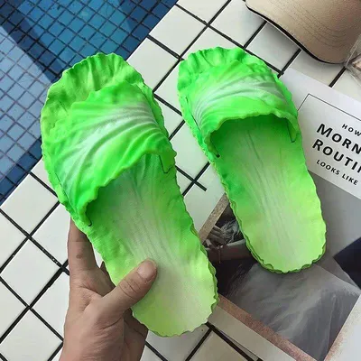 Cabbage Slippers for Women