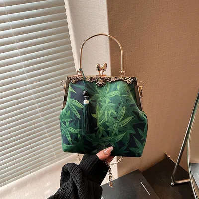 Velvet Knot Ladies Clutch