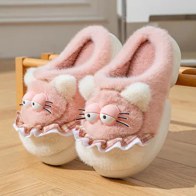 Cute cartoon cotton slippers