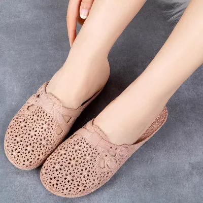 Cozy Step Faux Leather Slippers