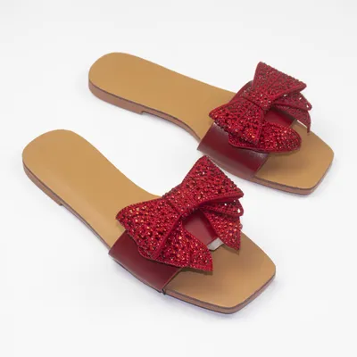 striped Women's Slippers 