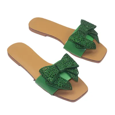 striped Women's Slippers 