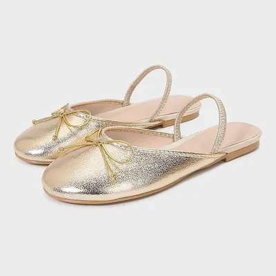  One-Line Back Strap Slippers