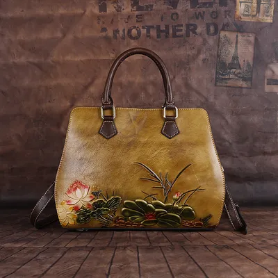  Top Layer Cowhide Shoulder Bag