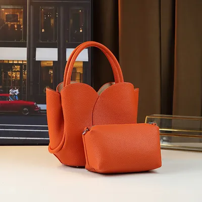 Tulip-Shaped Handbag