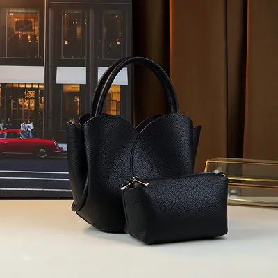 Tulip-Shaped Handbag