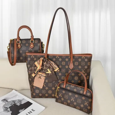 Large Capacity Handbag,Tote Bag with Premium Genuine Leather