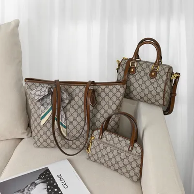 Large Capacity Handbag,Tote Bag with Premium Genuine Leather
