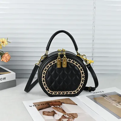Closure Foldable Shoulder Handbag