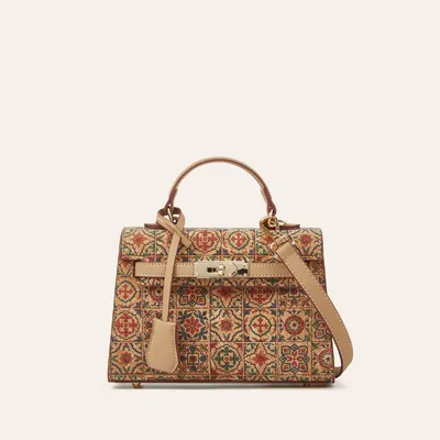 New Ethnic Style Printed Handbag