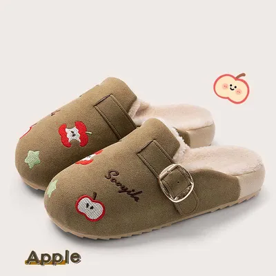 Clogs Suede Slippers for Women