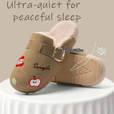 Clogs Suede Slippers for Women