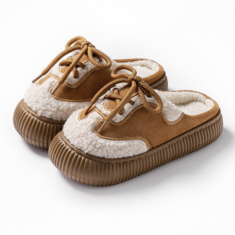 Furry Slippers for Women 