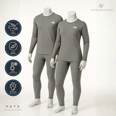 Unisex Thermal 1 Set- Ash