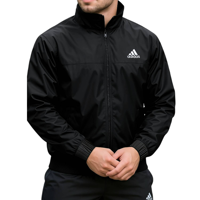Mash Adidas Hooded Windbreaker-Black