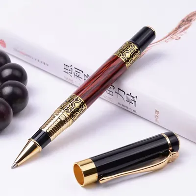 METAL Roller Gel Pen RED SQ097