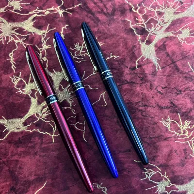 Metal Body CHREN 793 Hooded Nib Fountain pen 