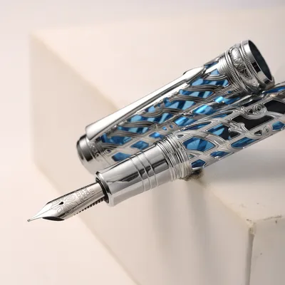 Hongdian A6 Hollow Piston Metal Fountain Pen