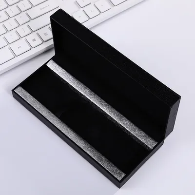 Black Gift Pen Box Storage