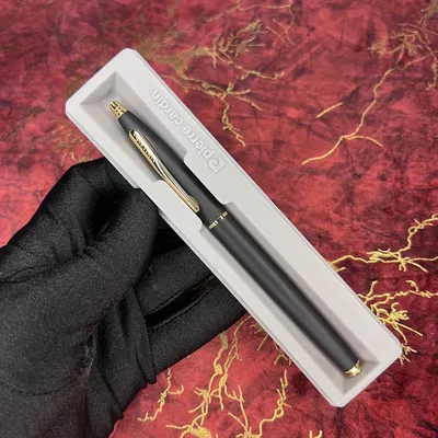 Pierre Cardin Kriss Japan Black Roller Ball Pen