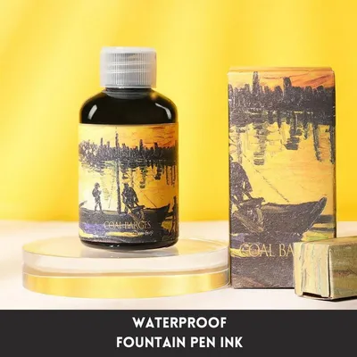 BANMI Waterproof Fountain Pen Ink – Black 50ml