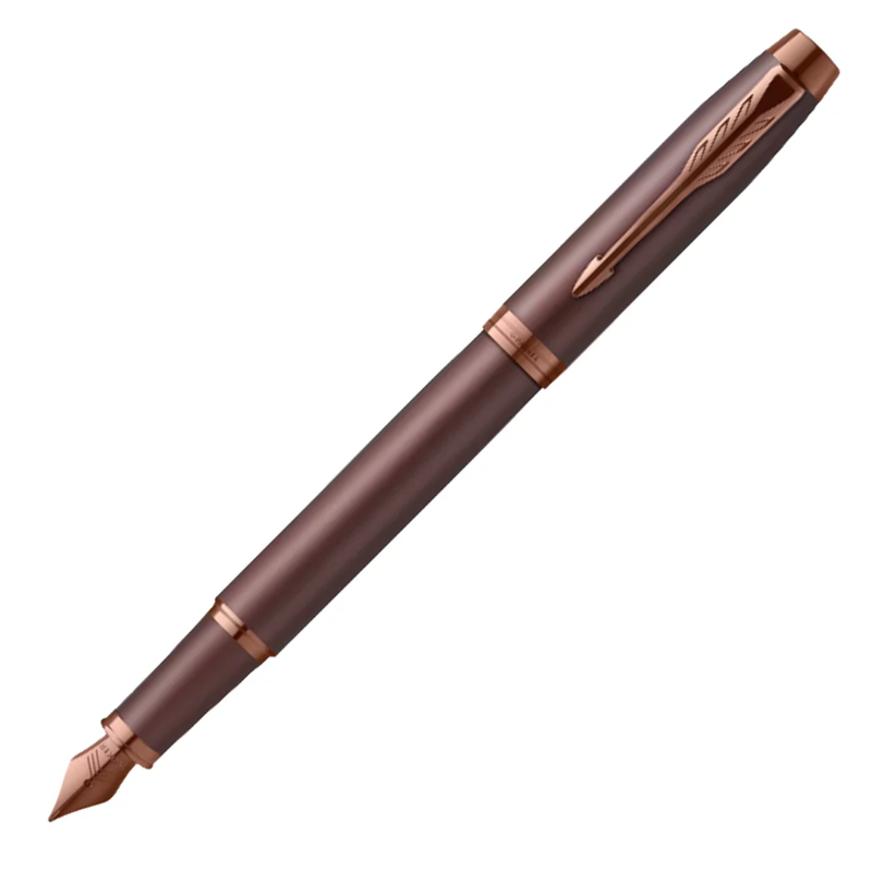 Parker IM Monochrome Fountain Pen – Burgundy Finish Fine Nib (France)