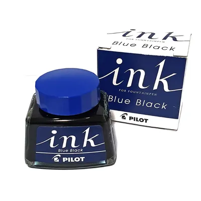 Pilot Fountain Pen Ink 30ml Blue Black