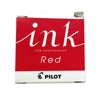 Pilot Fountain Pen Ink 30ml Red