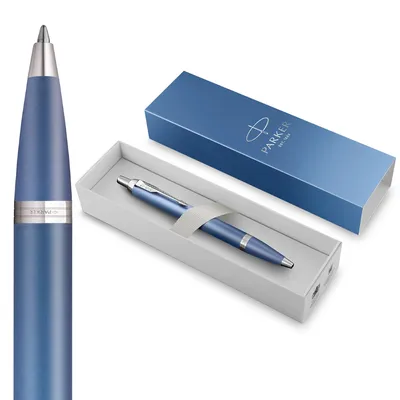 Parker IM Rituals Blue/Chrome Ballpoint
