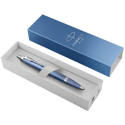 Parker IM Rituals Blue/Chrome Ballpoint
