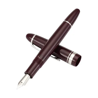 Majohn (Moonman) P136 Fountain Pen Deep Burgundy - Ultra Flex