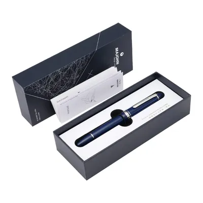 Majohn (Moonman) P136 Fountain Pen Navy Blue - Ultra Flex
